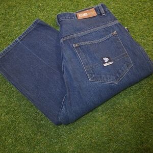 Y2K State Property Super Baggy Mens Jeans Size 40